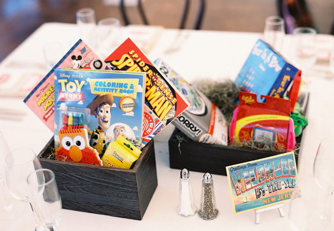 Juegos de mesa para los niños en la Boda