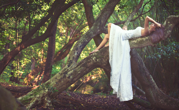 Trash the dress en el bosque