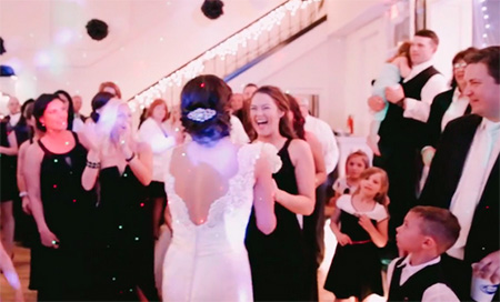 Propuesta de matrimonio en la boda