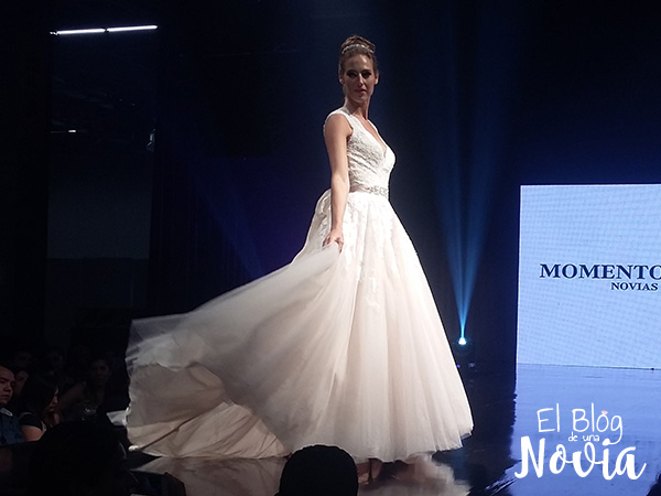 Vestido de Novia estilo princesa - Momento Barcelona