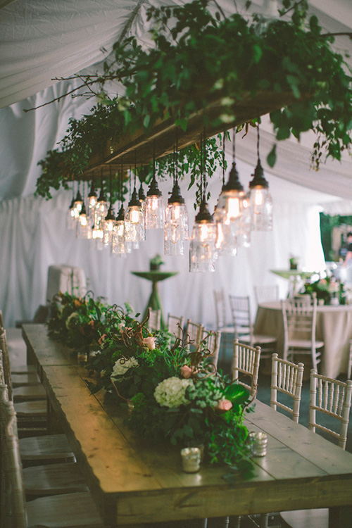 Decoración suspendida - Tendencia de boda 2016