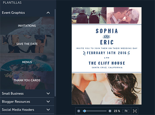 DIY Invitaciones de Boda con BeFunky