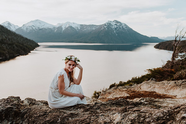 Sesión de fotos en La Patagonia