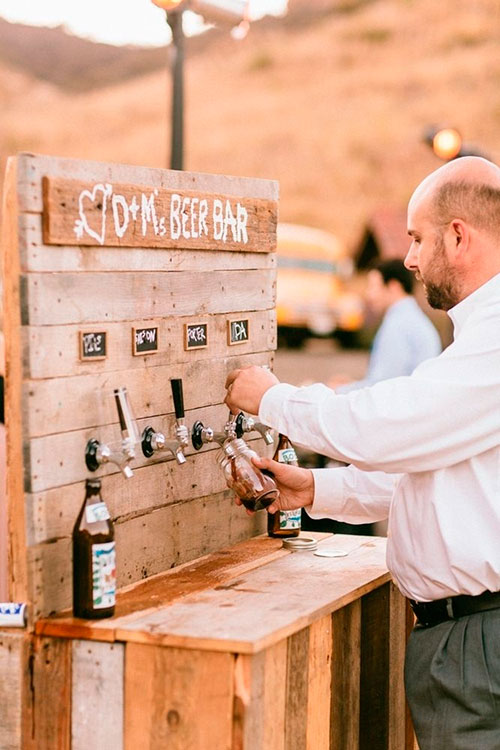 Ideas para las bebidas de la boda