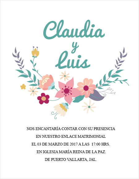 Imágenes para invitaciones de boda