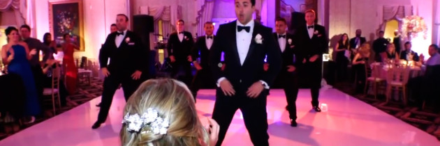 Baile sorpresa del novio para la novia