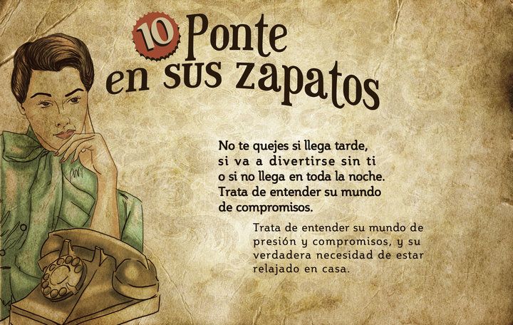 Guia de la buena esposa - Ponte en sus zapatos