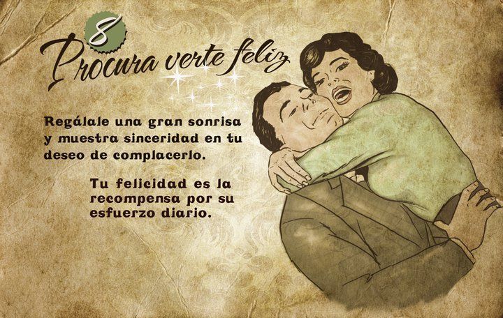 Guia de la buena esposa - Procura verte feliz