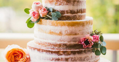 15 Pasteles de Boda Desnudos que te encantarán