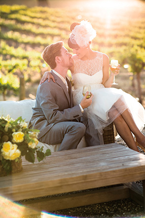 Vestido de novia Corto