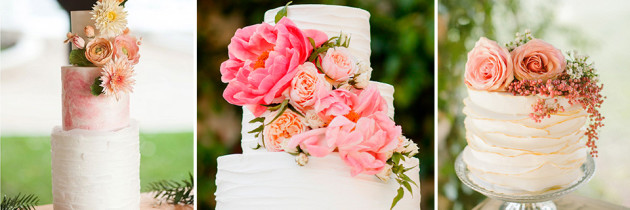 20 Pasteles de Boda con Flores