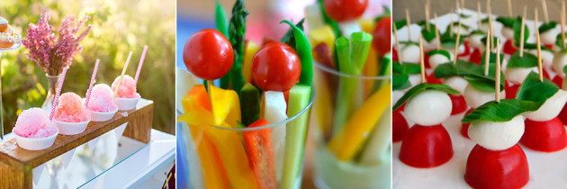 Botanitas y Postres para la Boda