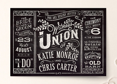 Invitación de Boda Gis