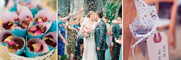 9 Alternativas al Arroz de Boda