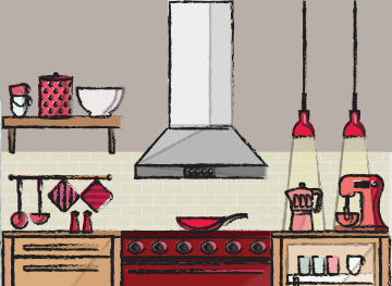 Prepara la cocina para los futuros esposos