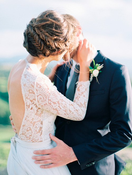 Recogido Trenza Cola de Pescado