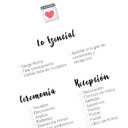 Checklist básico para Organizar una Boda