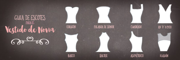 Tipos de Escote para el Vestido de Novia