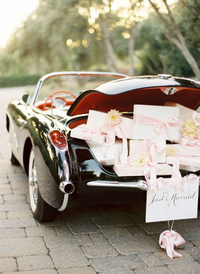 Regalos: Ideas para decorar el coche de bodas