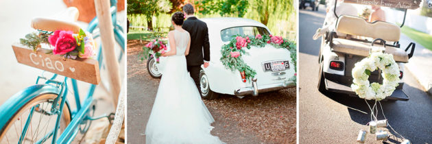Ideas para el Transporte de los Novios