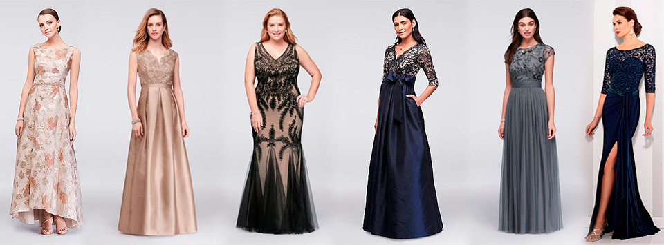 Vestidos de fiesta para las mamás de los novios