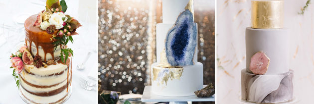 5 Tendencias en  Pasteles de Boda