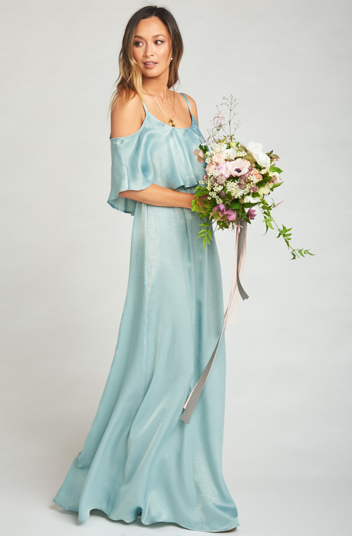 Dama de honor maxi dress - MuMu