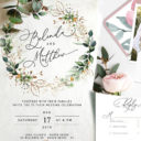 32 Invitaciones de Boda para Imprimir tú mism@