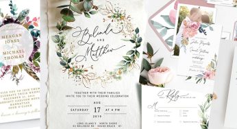 32 Invitaciones de Boda para Imprimir tú mism@