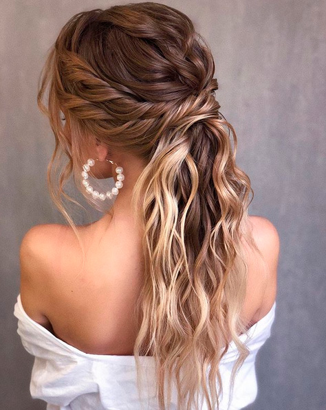 Peinados para novia con trenzas el estilo más chic para tu boda  ExpoNovia