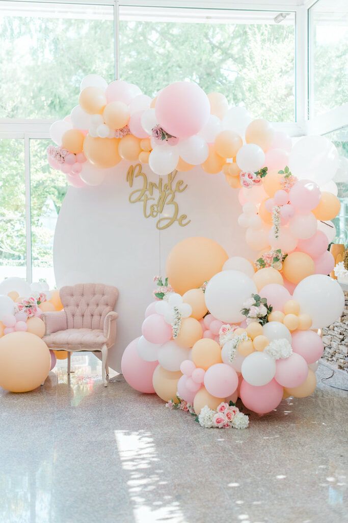 Arco de globos bride to be