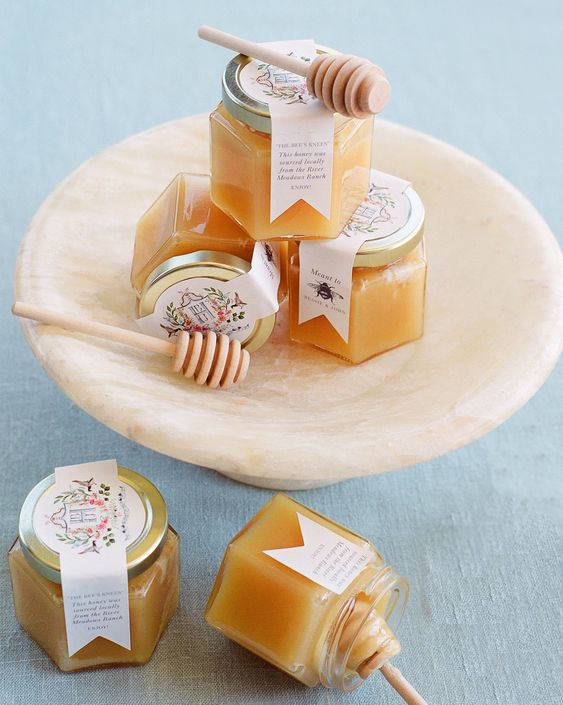 Tarro de miel - Recuerdo boda