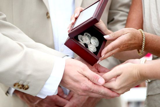 Arras de boda padrinos de arras de matrimonio