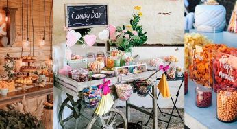 Mesas de Dulces para Boda de todos los colores y sabores