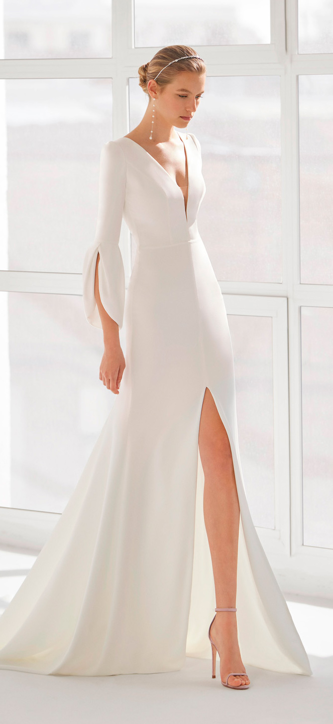 Vestido de novia formal atelier de Aire Barcelona