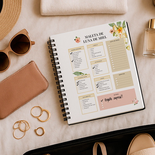 Checklist maleta luna de miel